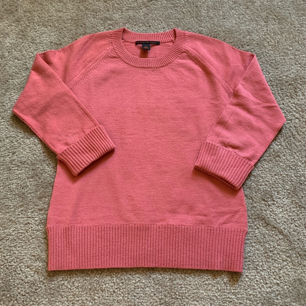 Banana Republic Mauve Sweater/Shirt - Picture 1 of 2